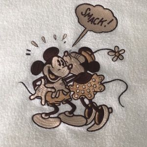 Women’s Vintage Hoodie Mickey and Minnie Size M